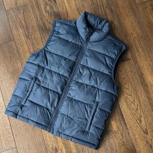 NWOT J. Crew Navy Blue Puffer Vest